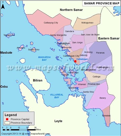 samar towns|Samar (province) .